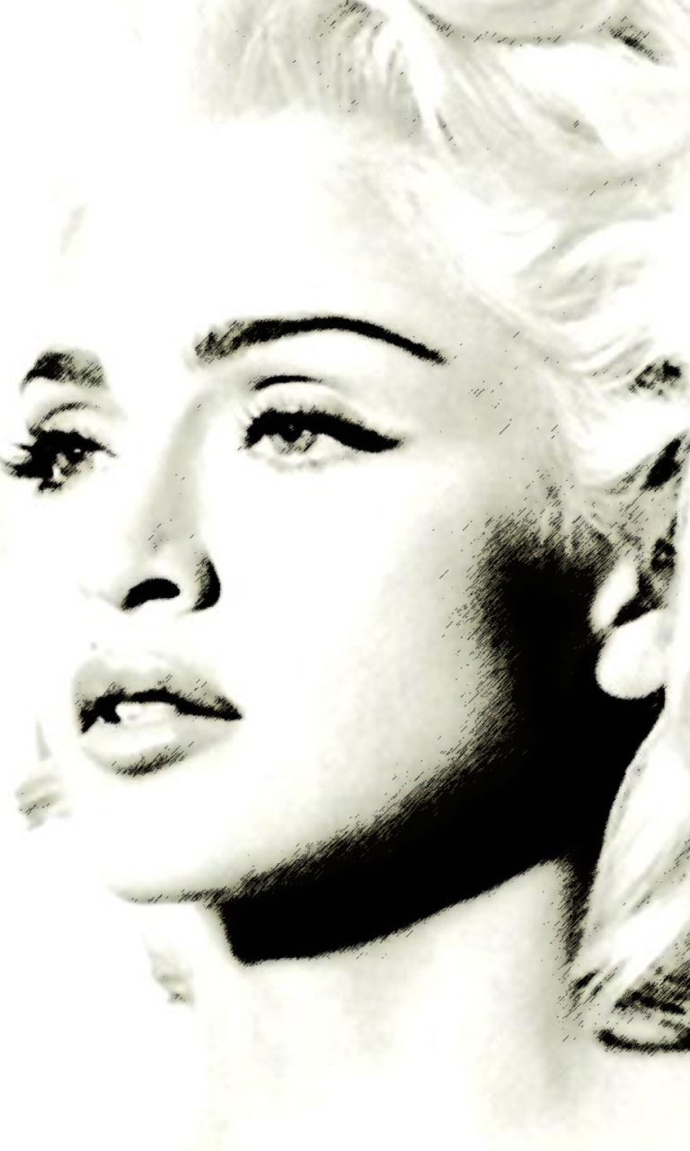 Das Madonna - Material Girl Wallpaper 768x1280