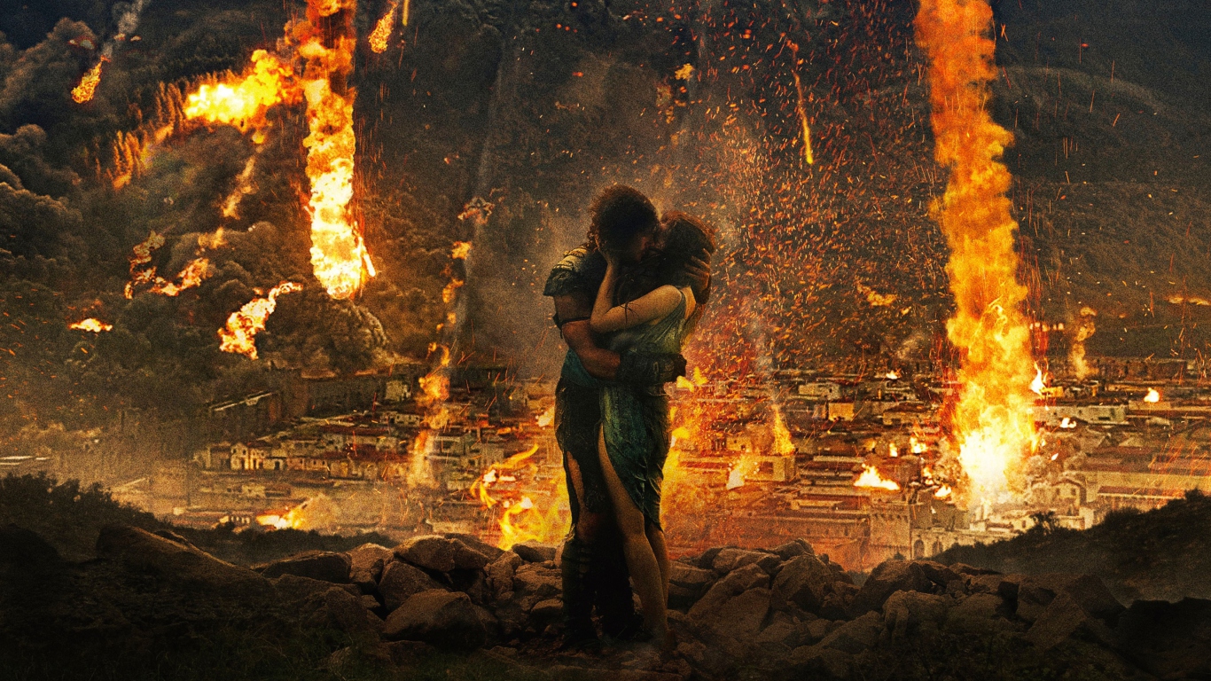 Screenshot №1 pro téma Pompeii 2014 Movie 1366x768