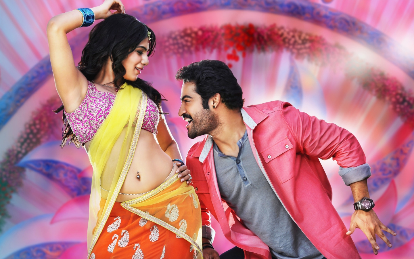 Screenshot №1 pro téma Ramayya Vasthavayya Telugu Movie 1440x900