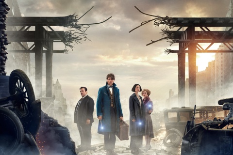 Fondo de pantalla Fantastic Beasts and Where to Find Them 480x320