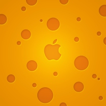 Screenshot №1 pro téma Apple Logo Orange 208x208
