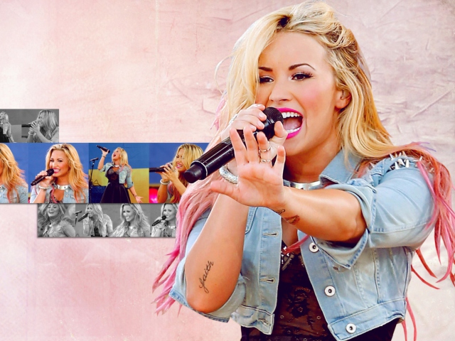 Demi Lovato Singing screenshot #1 640x480