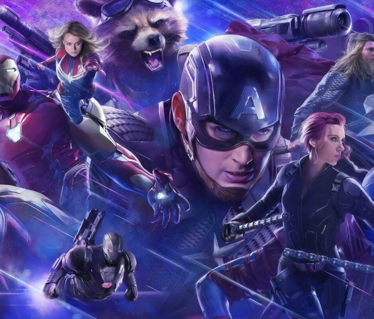 Fondo de pantalla Avengers Endgame 1200x1024