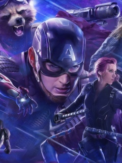 Avengers Endgame wallpaper 240x320