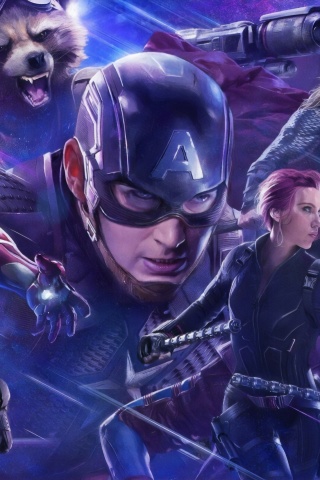 Das Avengers Endgame Wallpaper 320x480