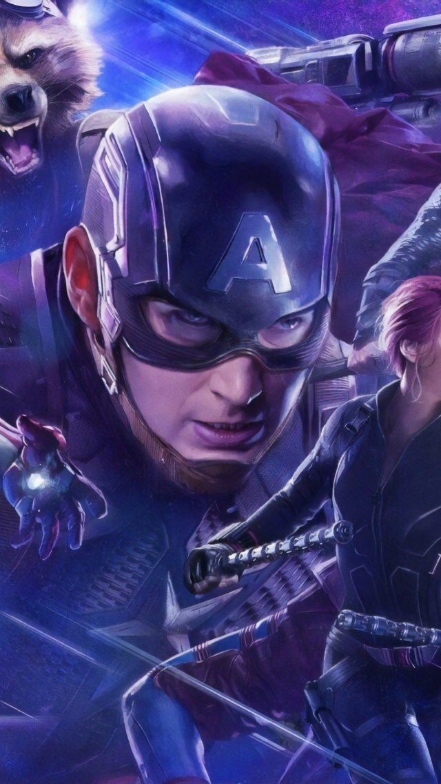 Sfondi Avengers Endgame 640x1136