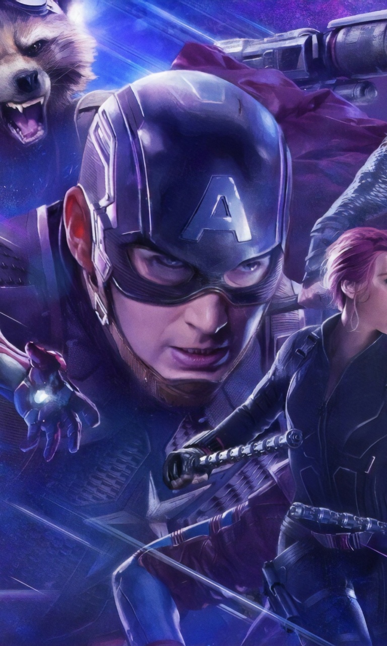 Fondo de pantalla Avengers Endgame 768x1280