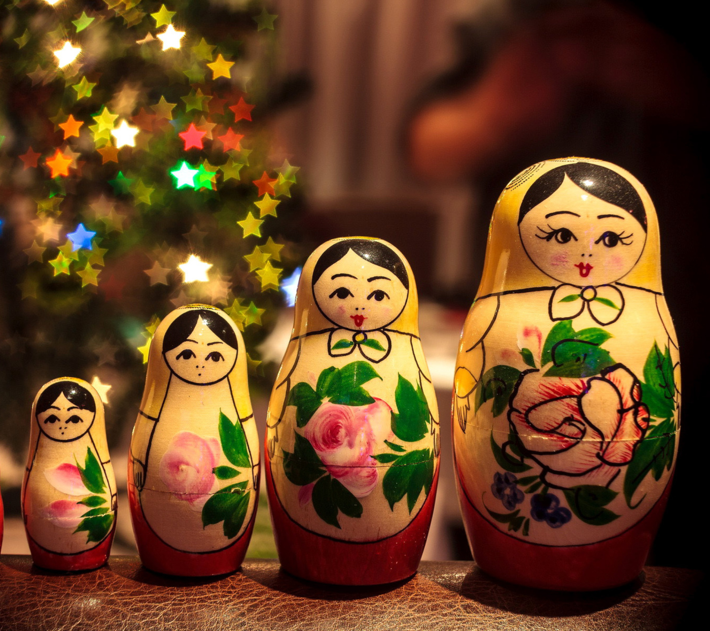 Fondo de pantalla Matrioshka   Russian Doll 1440x1280