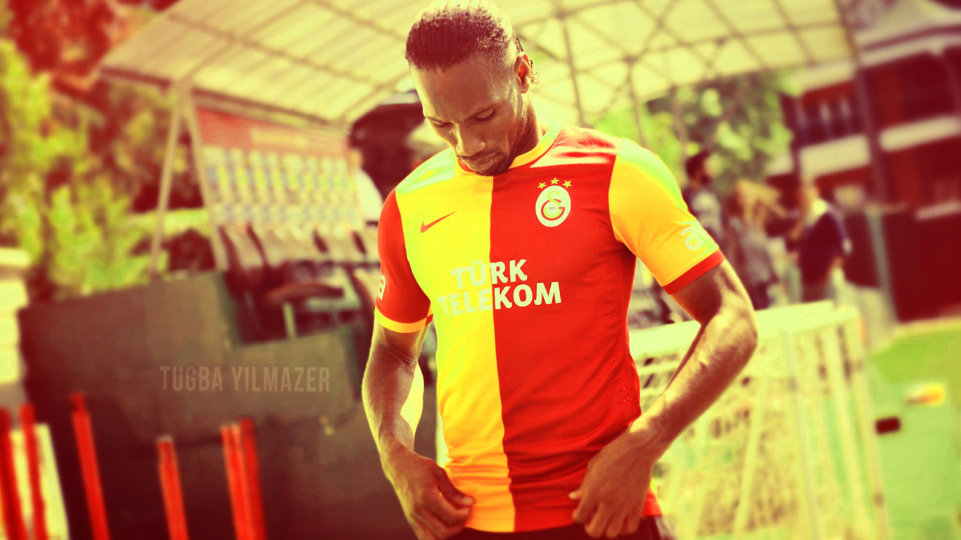 Screenshot №1 pro téma Didier Drogba GS 1366x768