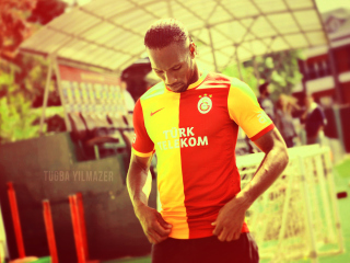 Das Didier Drogba GS Wallpaper 320x240