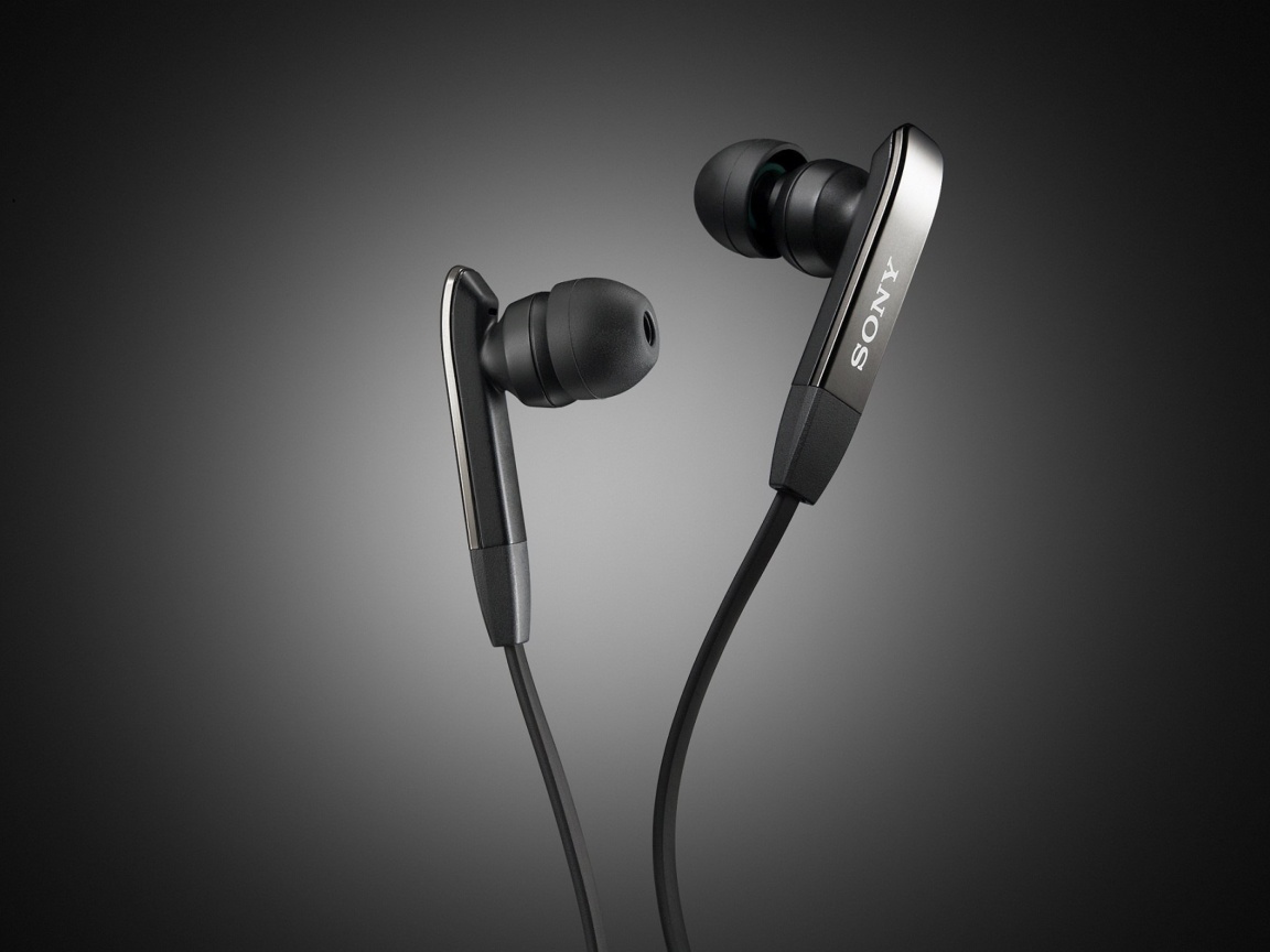 Обои Sony Earphones 1152x864