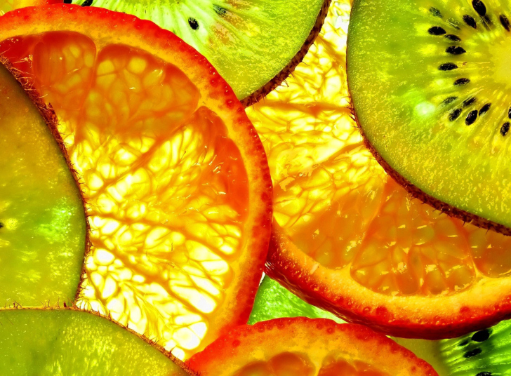 Fruit Slices wallpaper