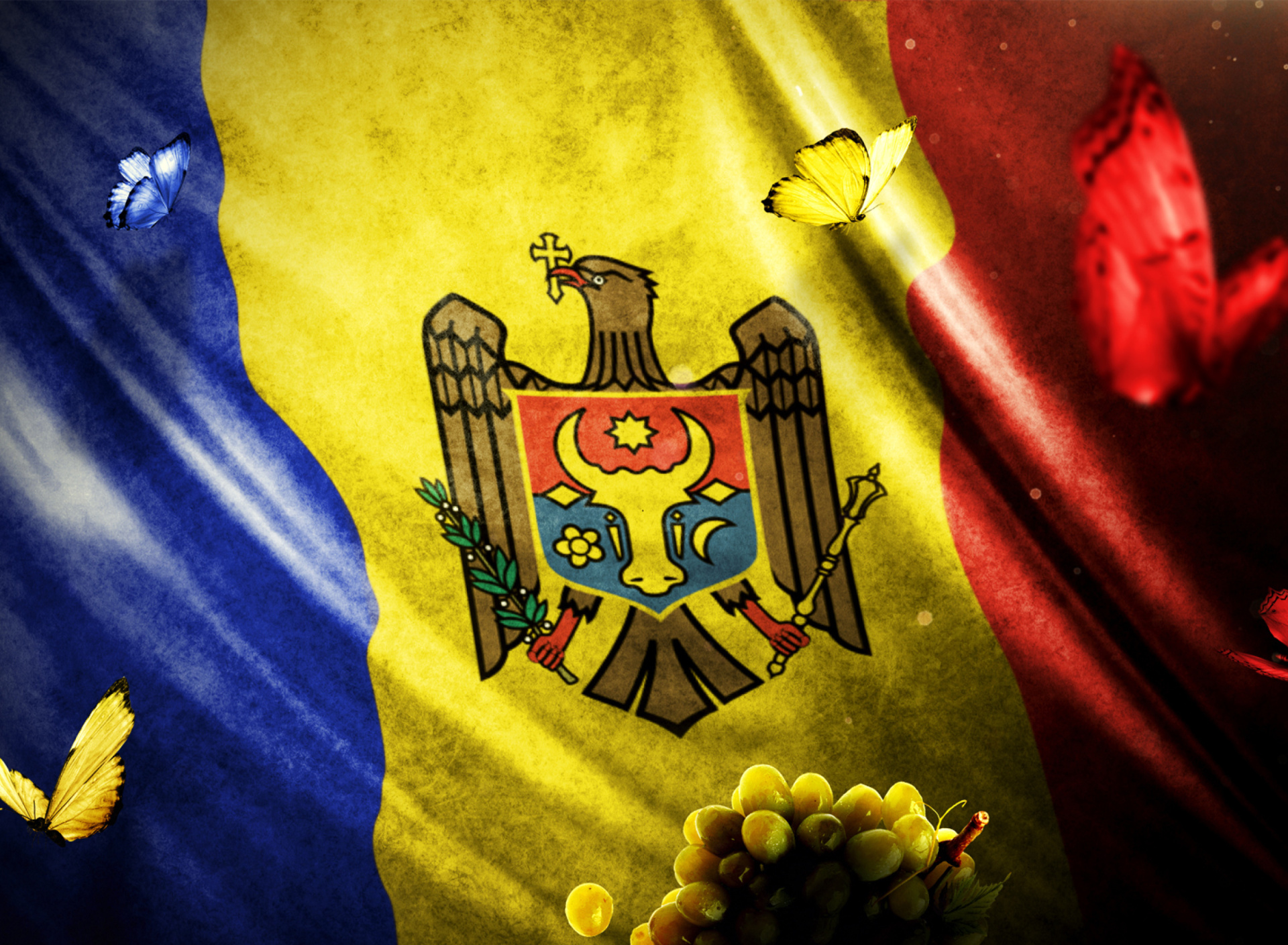 Screenshot №1 pro téma Moldova Flag 1920x1408