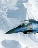 Sfondi F-16 Fighting Falcon 128x160