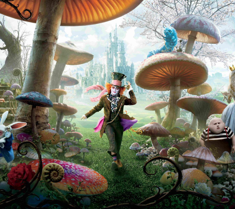 Screenshot №1 pro téma Alice In Wonderland Movie 960x854