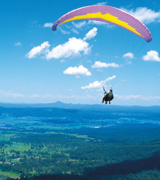 Kostenloses Paraglider Wallpaper für iPad 3