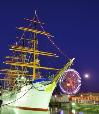 Yokohama Cityscape - Obrázkek zdarma pro iPhone 5C