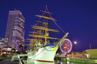 Yokohama Cityscape - Obrázkek zdarma pro Samsung Galaxy A5