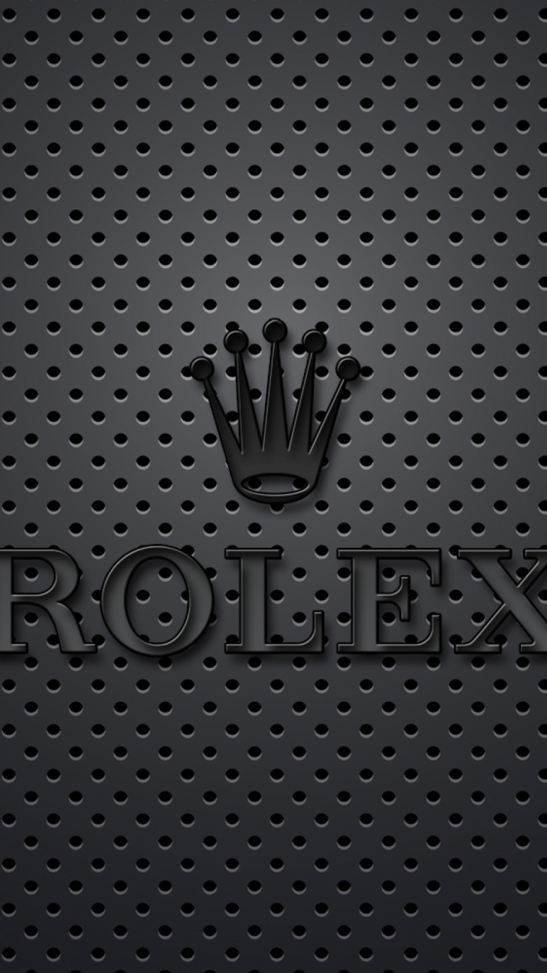 Fondo de pantalla Rolex Dark Logo 1080x1920