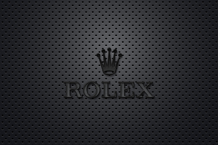 Das Rolex Dark Logo Wallpaper
