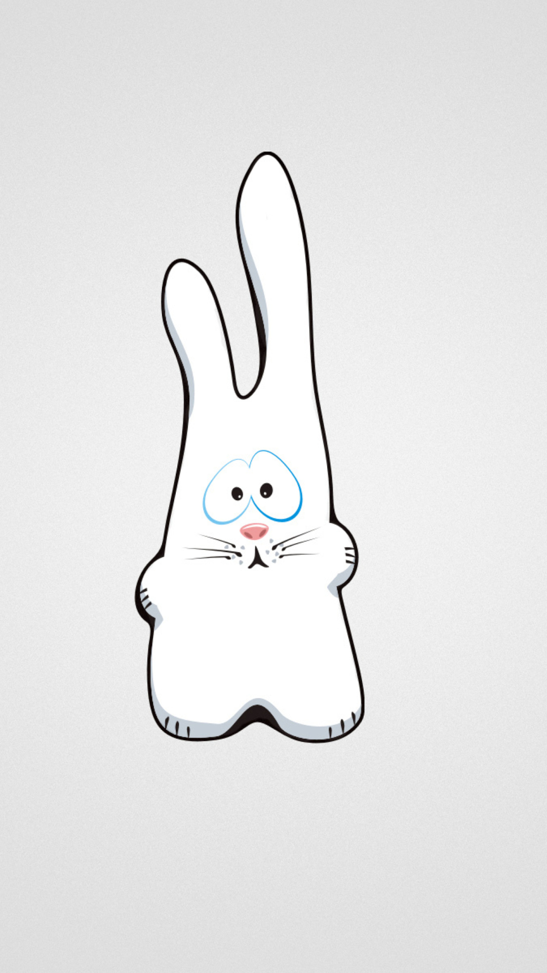 Sfondi Funny Bunny Sketch 1080x1920