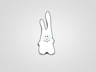Fondo de pantalla Funny Bunny Sketch 320x240