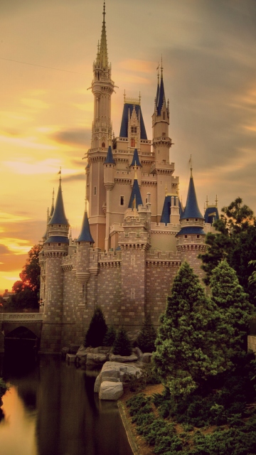 Das Vintage Castle Wallpaper 360x640