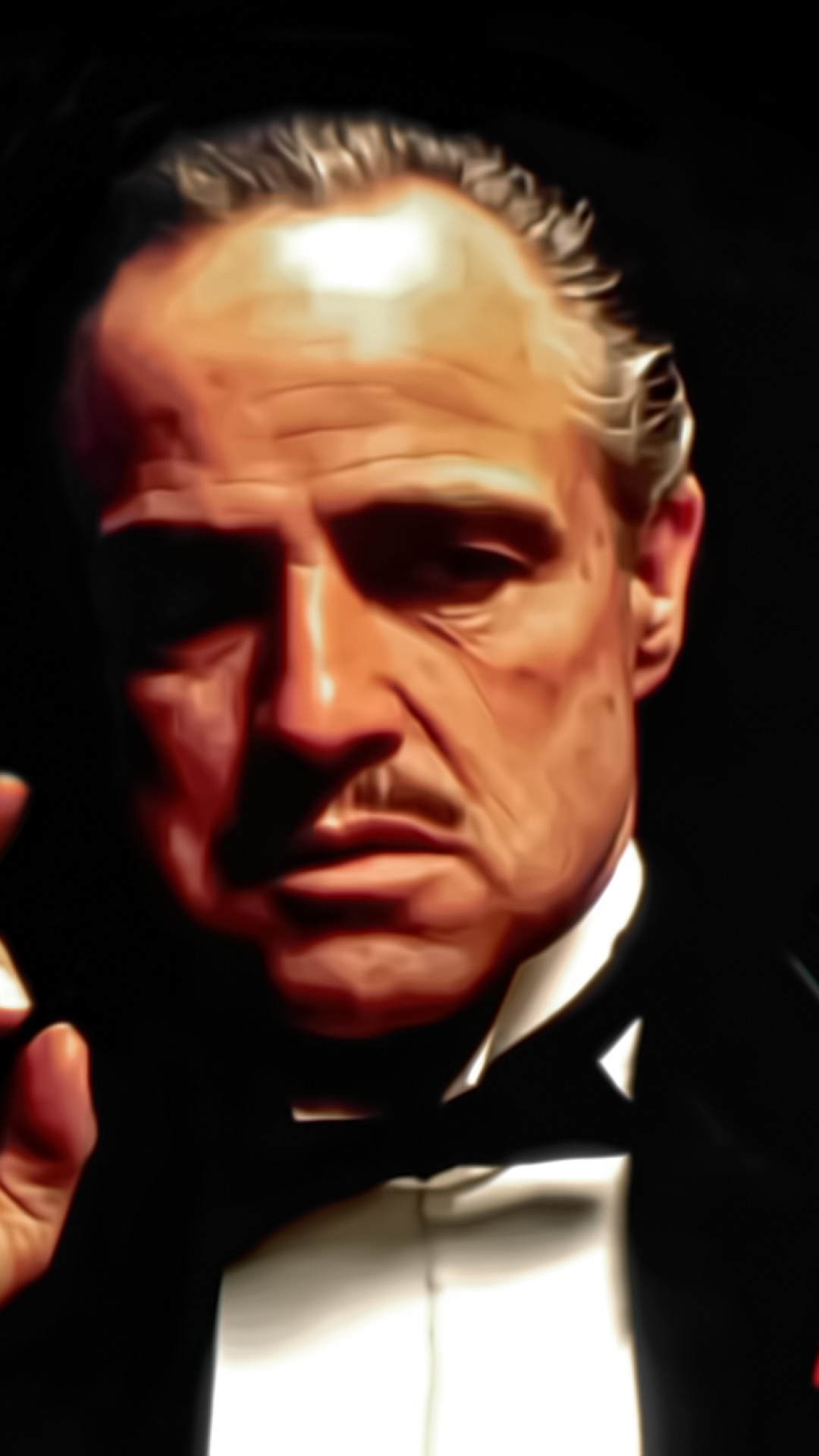 Sfondi The Godfather - Don Vito 1080x1920