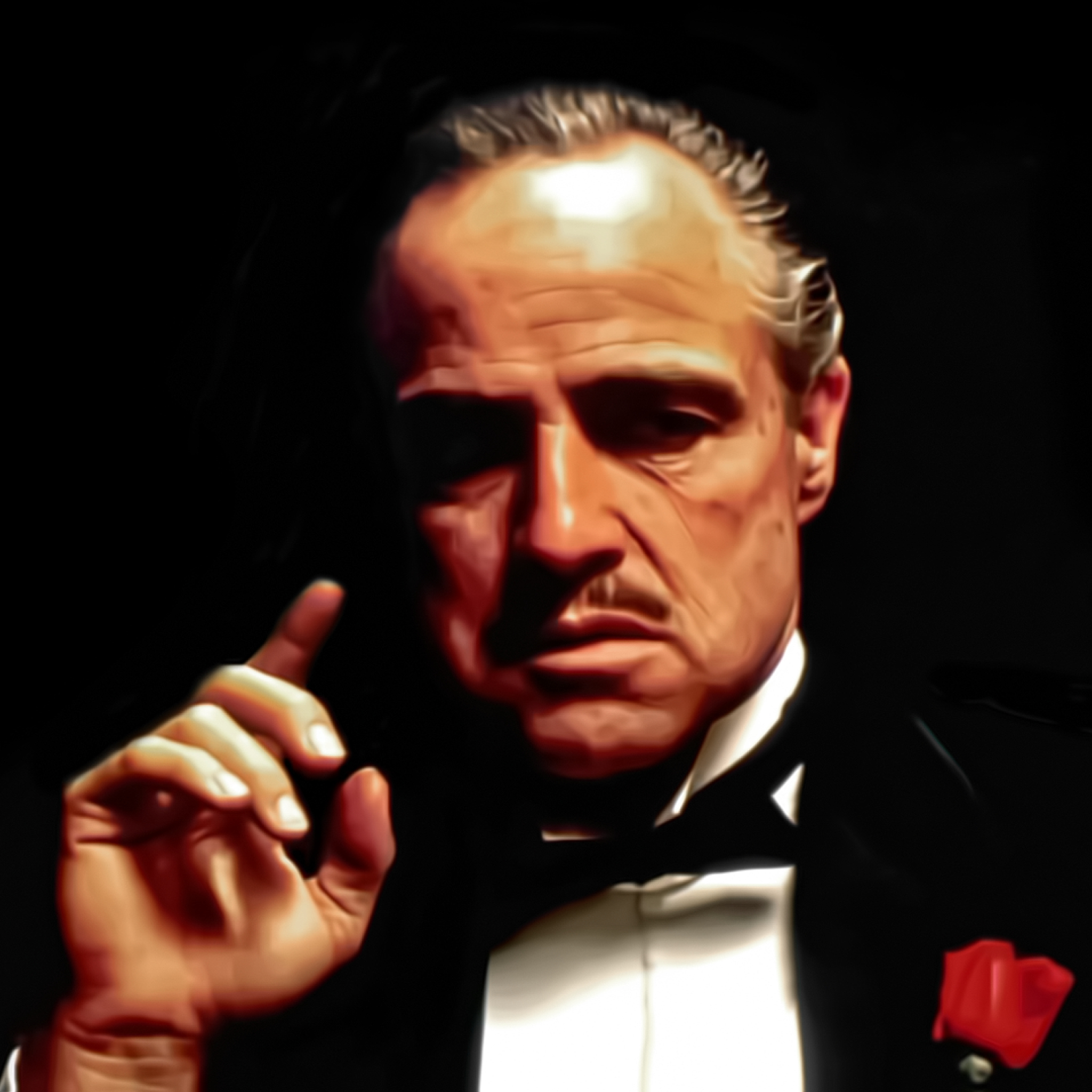 Das The Godfather - Don Vito Wallpaper 2048x2048