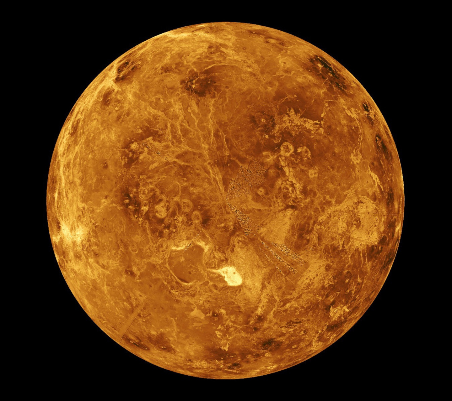 Venus Planet wallpaper 1440x1280