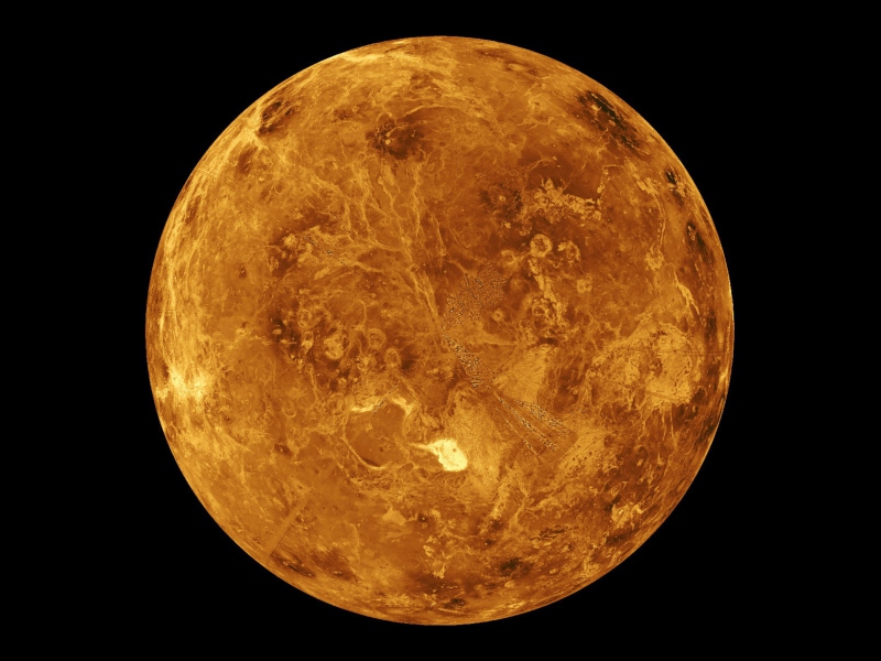 Screenshot №1 pro téma Venus Planet 800x600