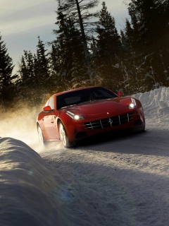 Screenshot №1 pro téma Ferrari Ff 240x320