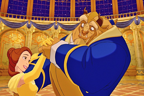 Beauty and The Beast wallpaper 480x320