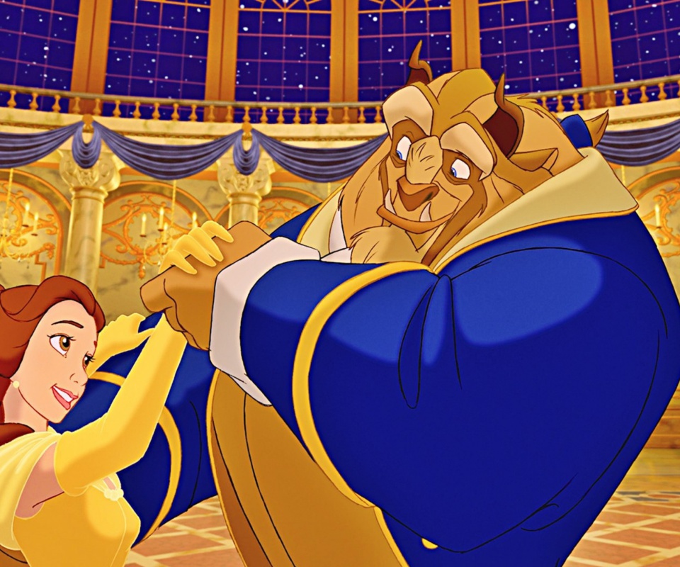 Beauty and The Beast wallpaper 960x800