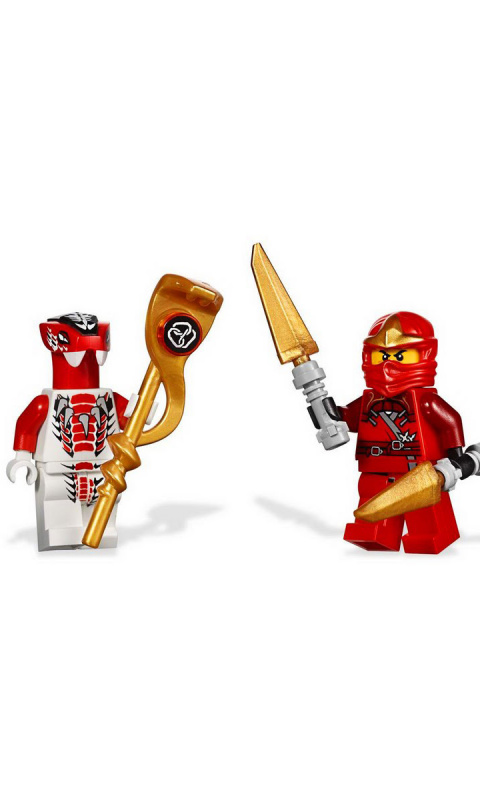 Screenshot №1 pro téma Lego Ninjago Minifigure 480x800