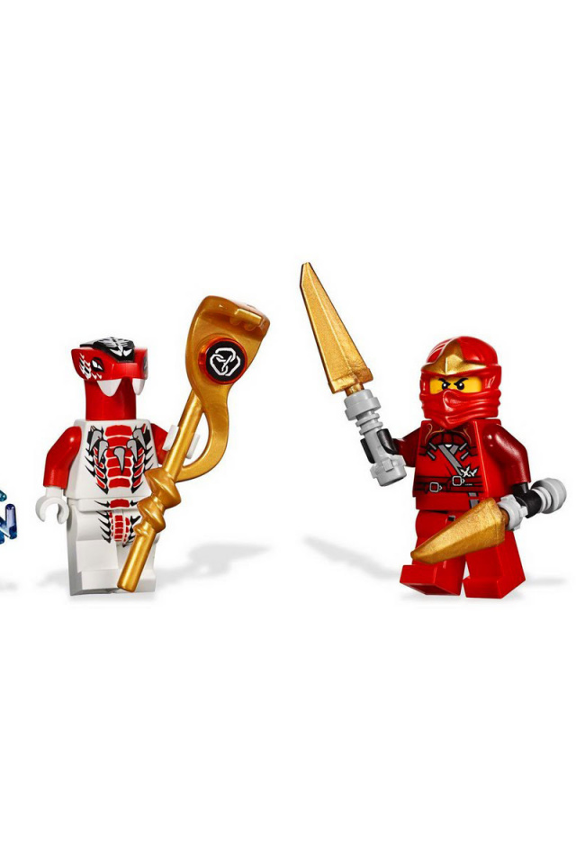 Fondo de pantalla Lego Ninjago Minifigure 640x960