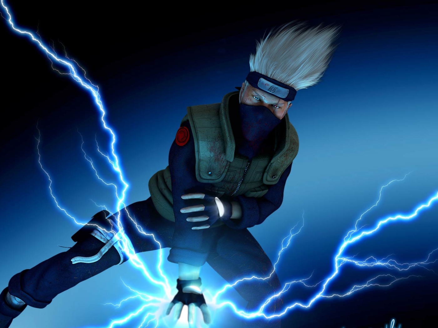 Das Kakashi Hatake Wallpaper 1400x1050