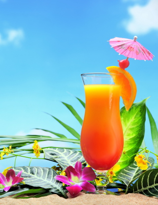 Tropical Cocktails - Obrázkek zdarma pro Nokia Asha 311
