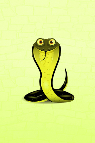 Das 2013 - Year Of Snake Wallpaper 320x480