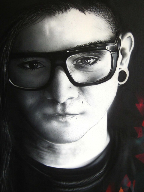 Skrillex wallpaper 480x640