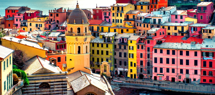 Screenshot №1 pro téma Colorful Italy City 720x320