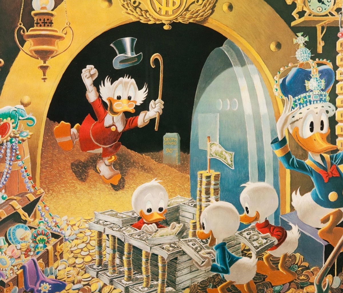 Das Donald Duck in DuckTales Wallpaper 1200x1024