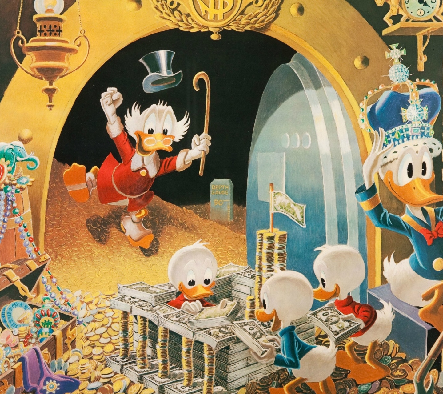 Das Donald Duck in DuckTales Wallpaper 1440x1280
