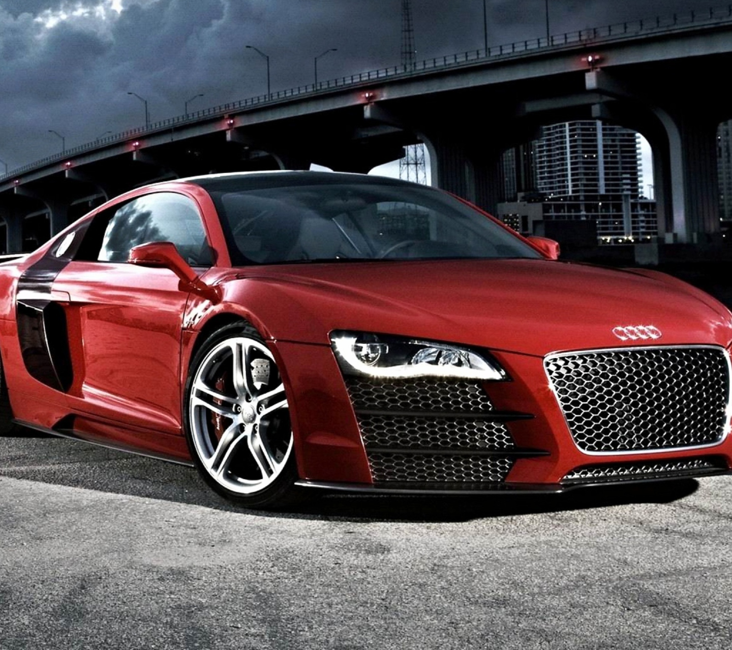 Audi R8 wallpaper 1440x1280