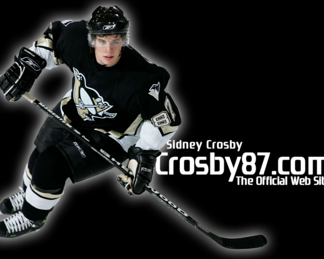 Fondo de pantalla Sidney Crosby - Hockey Player 1280x1024