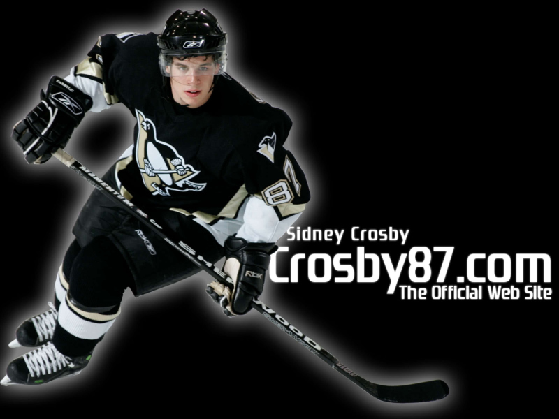 Das Sidney Crosby - Hockey Player Wallpaper 800x600