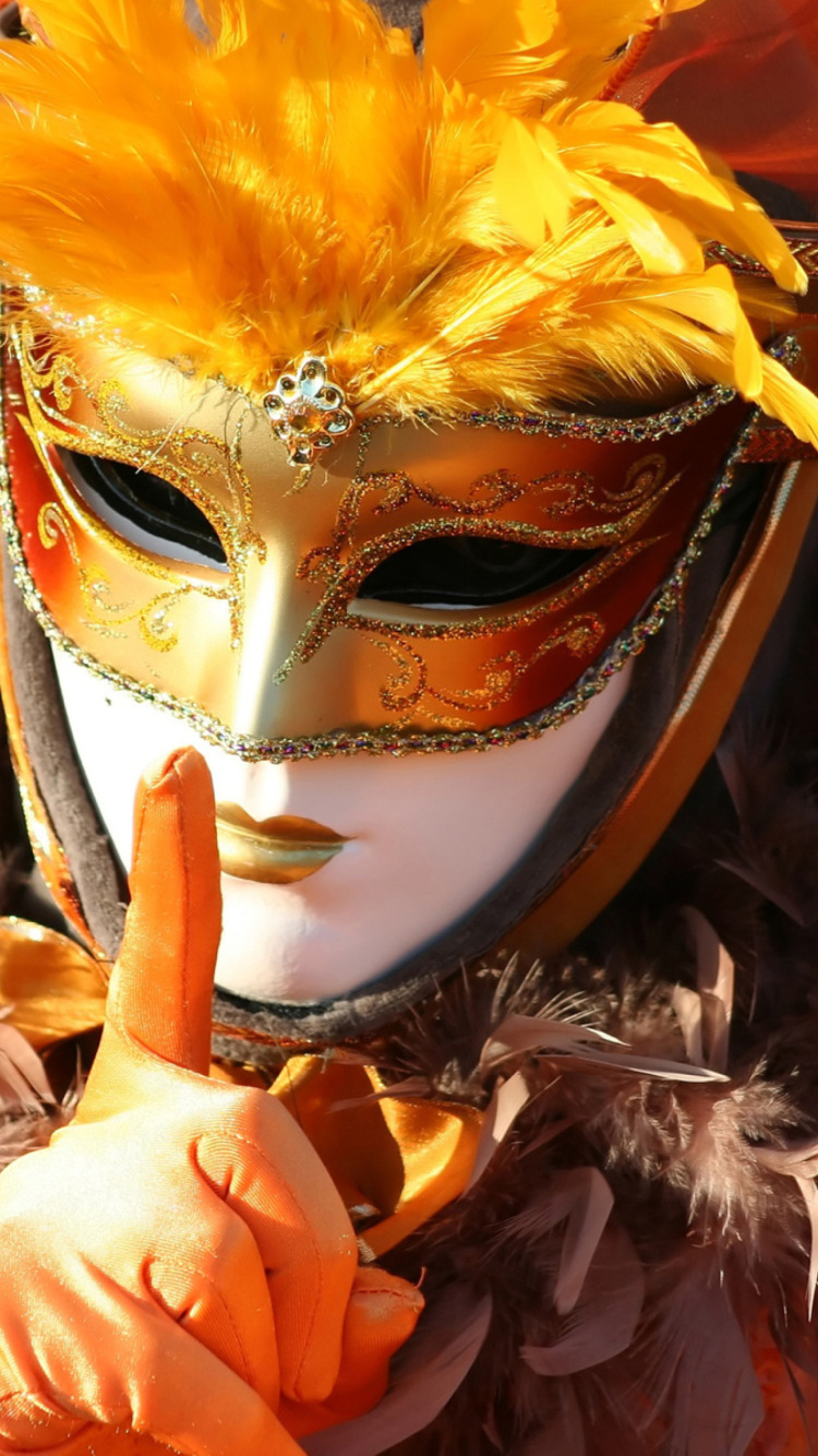 Screenshot №1 pro téma Carnival Mask 750x1334