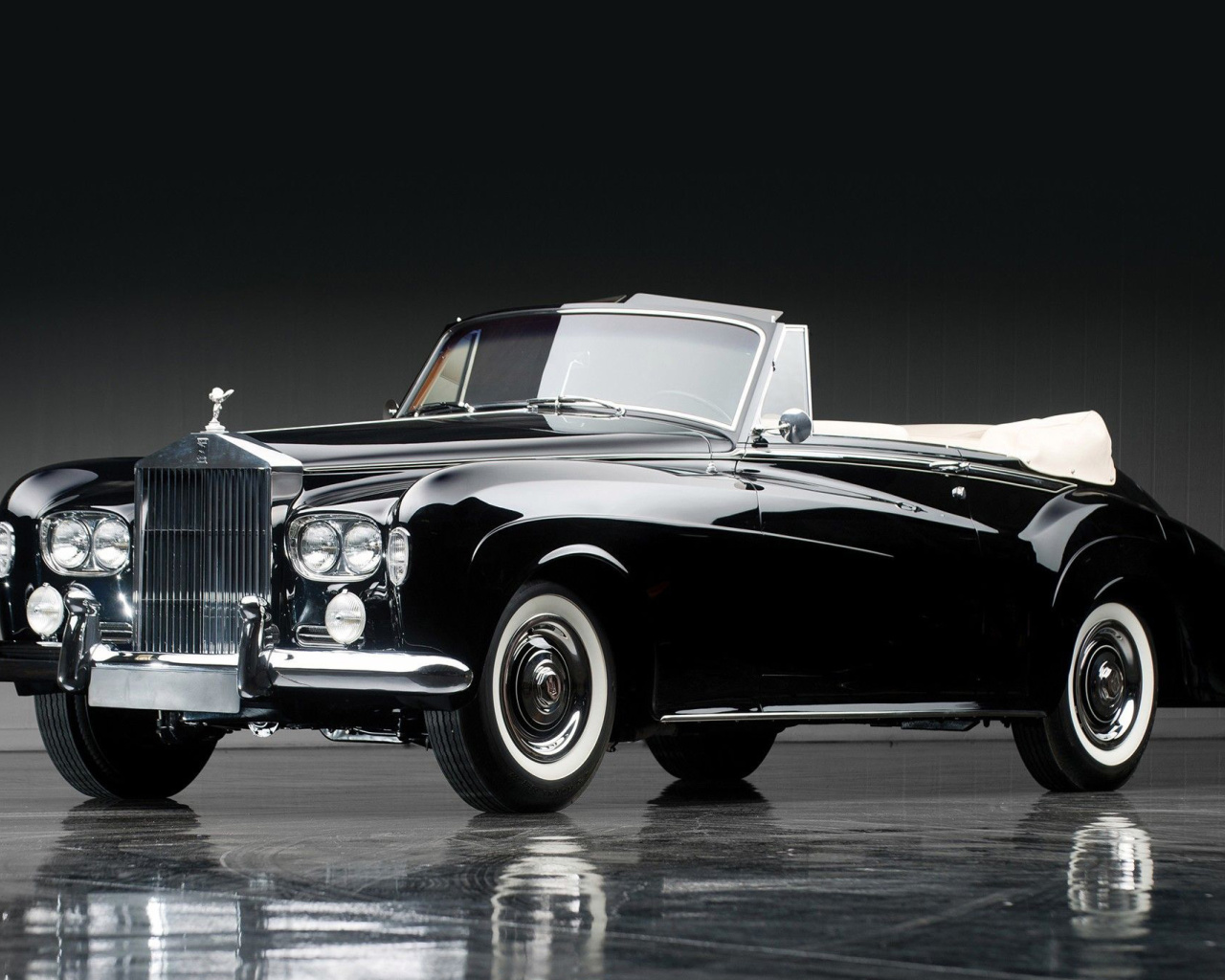 Das Antique Rolls Royce Wallpaper 1280x1024