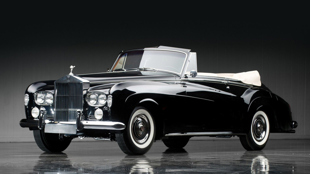 Обои Antique Rolls Royce 1280x720