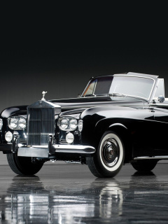 Das Antique Rolls Royce Wallpaper 240x320